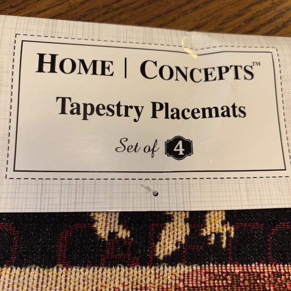 Home Concepts tapestry placemats set new - Picture 5 of 7